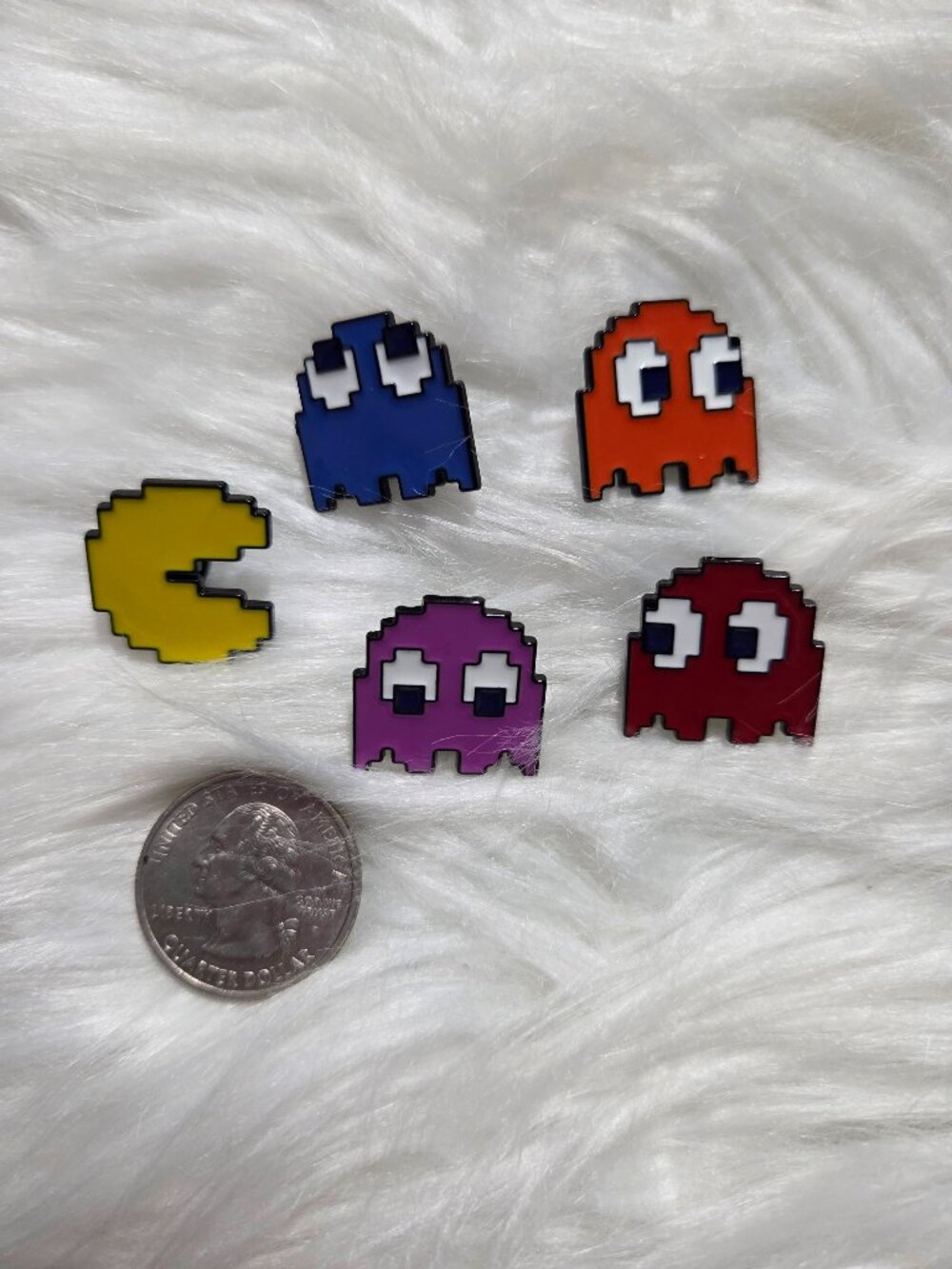 PacMan Pin Set - Picture 4 of 4